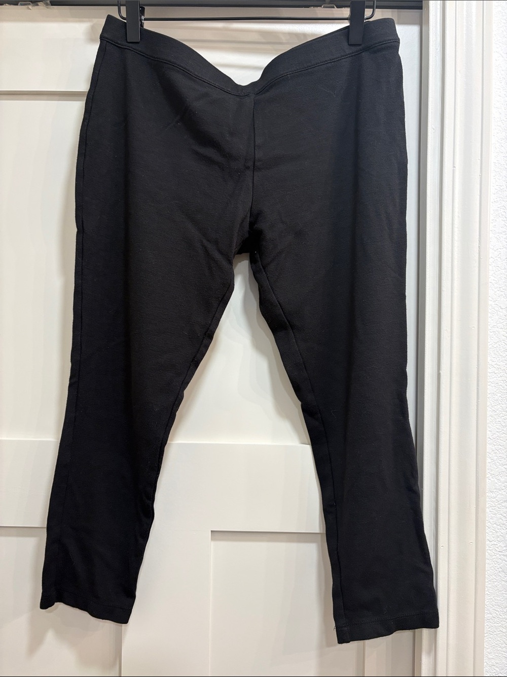 Isaac Mizrahi Black Stretch Leggings
